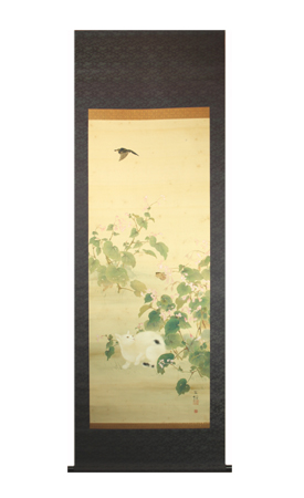 森村宜稲 『猫蝶図』