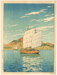�쐣�b���@Kawase Hasui�@�w���{���i�I�W�@����̊�M�x