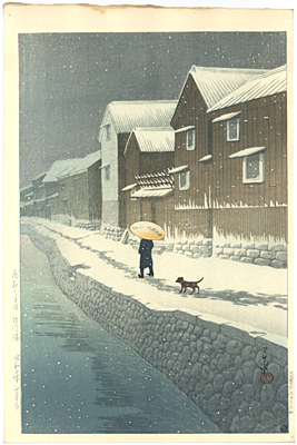 �쐣�b���@Kawase Hasui�@�w���C�����i�I�W�@���B���c�V��[�x