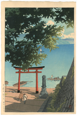 �쐣�b���@Kawase Hasui �@�w���T���̃��l�x