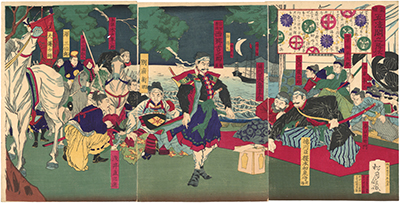 松山 「函館五稜郭之降伏」-戊辰戦争・五稜郭の戦い-