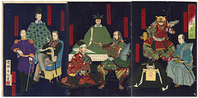 山崎年信 TOSHINOBU 『扶桑高名揃』