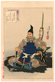 年英 Toshihide 『英雄三十六歌撰　柴田勝家』