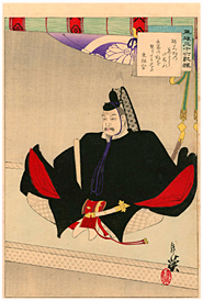 年英 Toshihide 『英雄三十六歌撰　東照宮』‐徳川家康‐