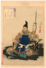 年英 Toshihide 『英雄三十六歌撰　柴田勝家』