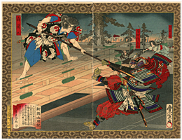 豊宣　Toyonobu　『新撰太閤記　本能寺の変』