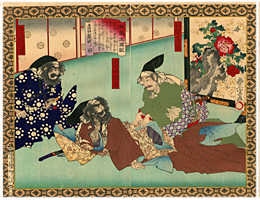 豊宣　TOYONOBU　『新撰太閤記　秀吉ノ耐忍』-柴田勝家-