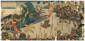 芳虎 Yoshitora (北条軍‐北条氏康・北条氏政)